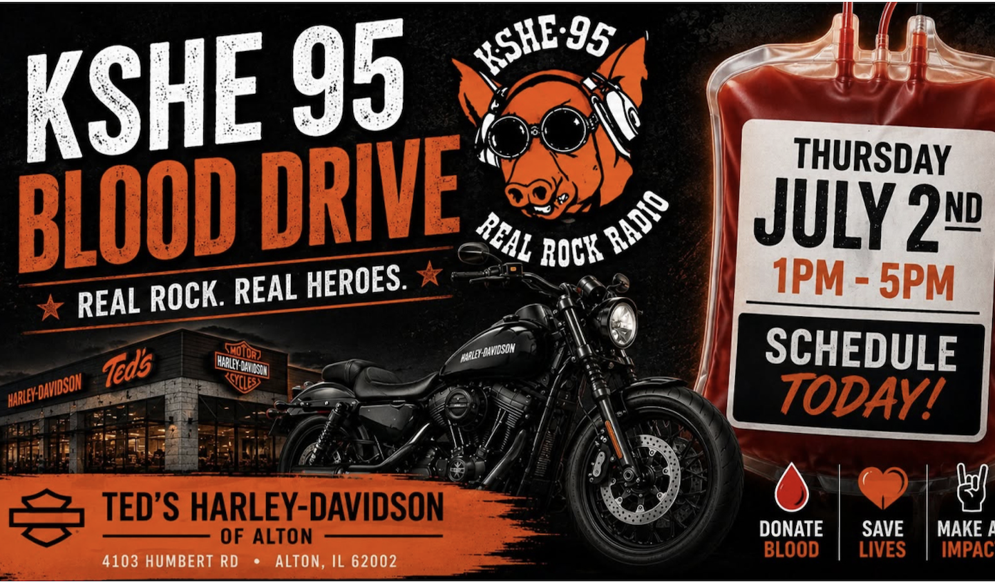 KSHE 95 Blood Drive